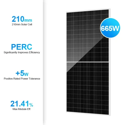 Großhandel Doppelglas Ganzes 550W 400 Watt 500W 450W 700W 540W polykristallines Glas-Solarpanel